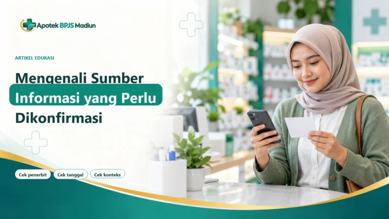 Ilustrasi untuk Mengenali Sumber Informasi yang Perlu Dikonfirmasi